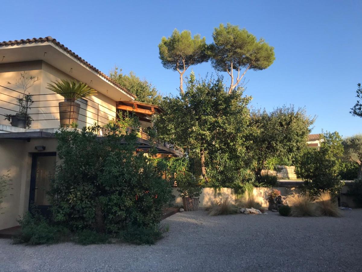 Villa L'Ensoleillee Roquefort Les Pins Exterior foto